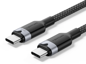 Vention USB 2.0 Type-C Male to Type-C Male 5A Cable Aluminum Alloy Type - Zapcart Technology Qatar