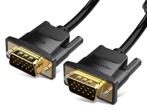 Vention VGA (3+9) Male to Male Cable Black - Zapcart Technology Qatar