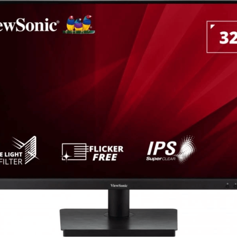 ViewSonic 32” 2K QHD Monitor Featured Built-In Speakers - VA3209-2K-mhd - Zapcart Technology Qatar