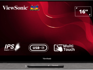 ViewSonic TD1655 16” USB-C Multi-Touch Portable Monitor - Zapcart Technology Qatar