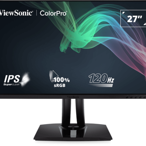 ViewSonic VP2756A-2K 27" 120Hz 2K QHD Pantone Validated 100% sRGB & Factory Calibrated Monitor with 90W USB-C - Zapcart Technology Qatar