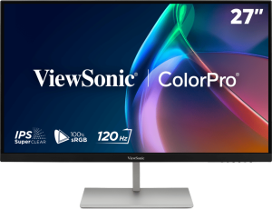 ViewSonic VP2766-2K 27" 120Hz 2K QHD Pantone Validated 100% sRGB & Factory Calibrated Monitor with 90W USB-C - Zapcart Technology Qatar