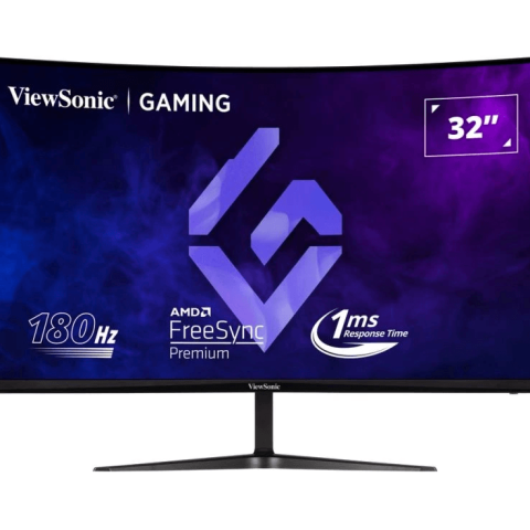 ViewSonic VX3218C-2K 32" 180Hz Curved QHD Gaming Monitor - Zapcart Technology Qatar