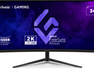 ViewSonic VX3418C-2K 34” UWQHD 180Hz Curved Gaming Monitor - Zapcart Technology Qatar