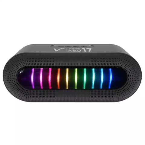 Vinnfier Tango Neo 17 Portable Bluetooth Speaker with RGB Lights Deep Bass Bluetooth 5.3, USB, TF/Micro SD - Zapcart Technology Qatar