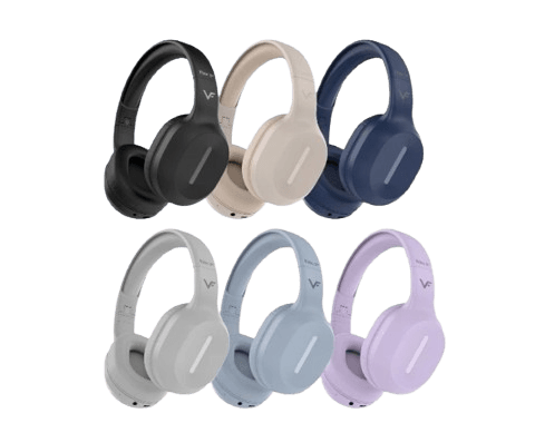 Vinnfier VF Elite 3 BT Wireless Over-Ear Headphones | Bluetooth V6.0 40mm Drivers 22H Playtime USB-C Fast Charging - Zapcart Technology Qatar