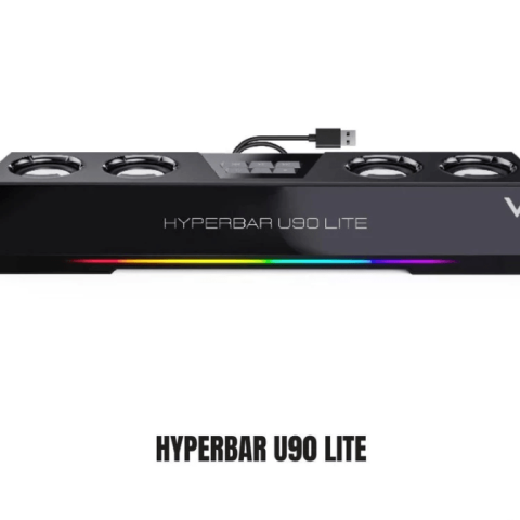 Vinnfier VF Hyperbar U90 Lite RGB Bluetooth Audio USB Powered Soundbar with Bass Boost for PC Laptop Smart TV - Zapcart Technology Qatar