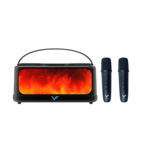 Vinnfier VF TANGO 300 PRO Party Light Portable Bluetooth Karaoke Wireless Speaker 2 Wireless Microphone - Zapcart Technology Qatar