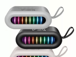 Vinnfier VF Tango Neo 16 Portable Bluetooth Speaker Deep Badd with RGB Light Show Rechargeable Battery - Zapcart Technology Qatar