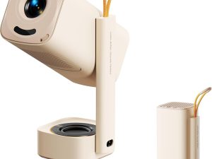 Yaber T1 Pro Mini Projector with WiFi and Bluetooth, Dolby Audio & Turbo Sonic Bass, Auto Focus & Keystone - Zapcart Technology Qatar